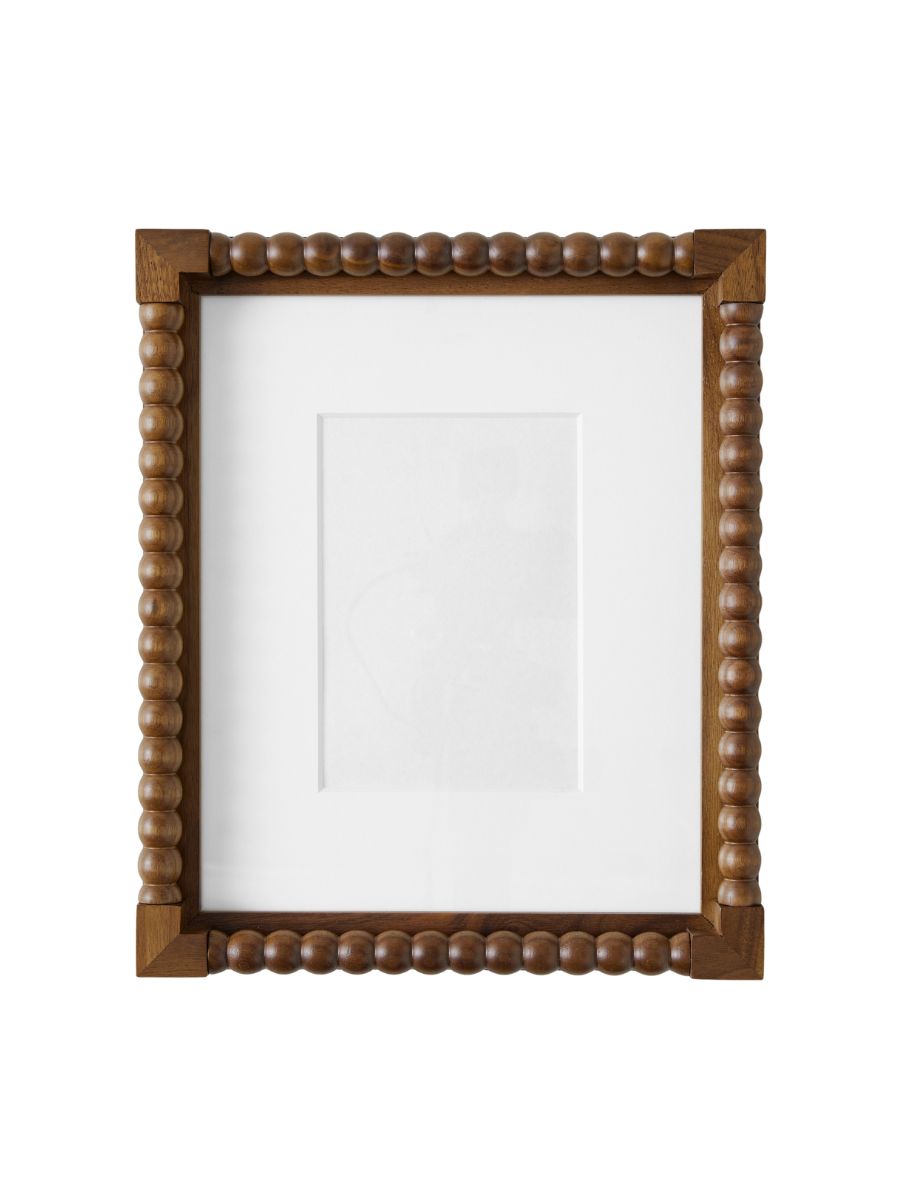 Sheila Bridges X Williams Sonoma Home Turned Walnut Picture Frame