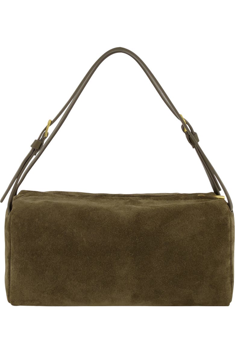 Josie Suede Top Handle Bag