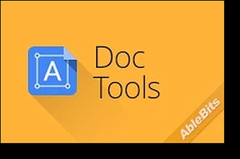 Google docs Add-on Screenshot