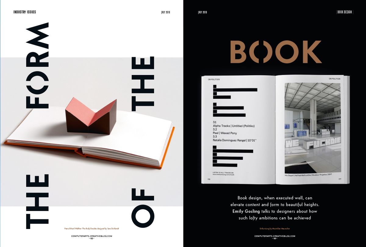 The art of book design goes under the microscope