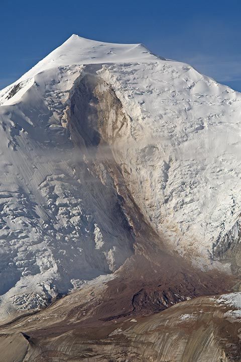 Mt. Steele landslide