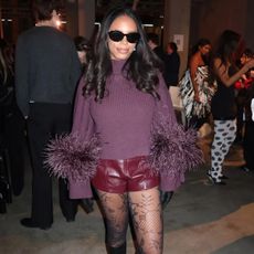 sierra mayhew attending new york fashion week