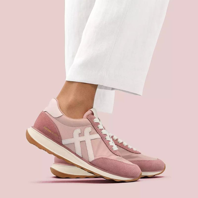 FitFlop x Pantone pink trainers
