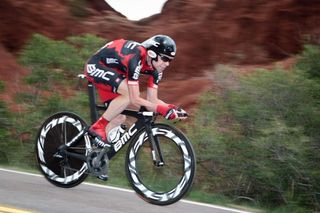 Cadel Evans (BMC) in for the week and fresh of his Tour de France victory.