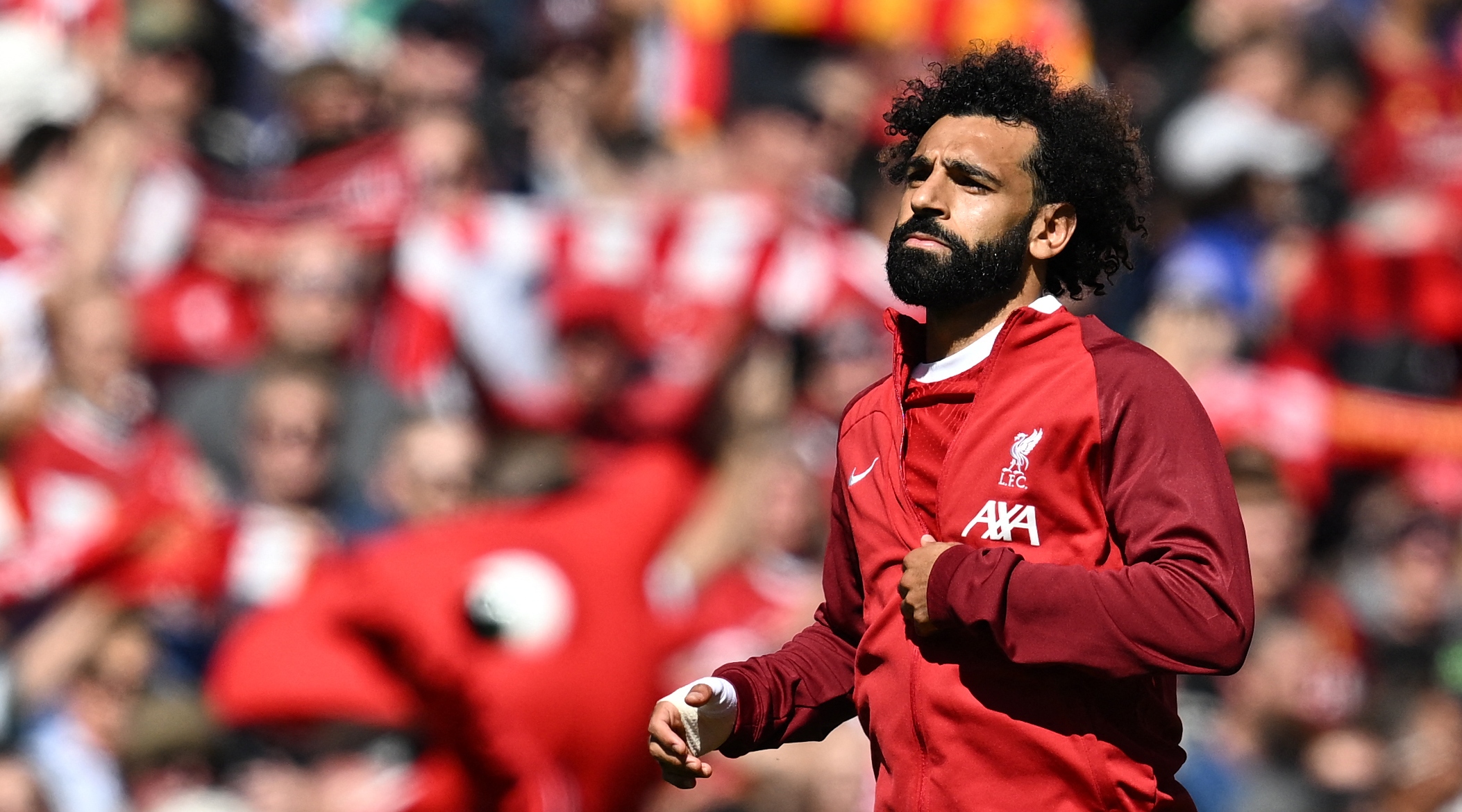 Liverpool reject £150m Mohamed Salah bid as Brighton sign