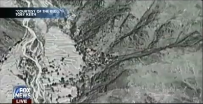 Footage of the MOAB detonation in Afghanistan on Fox News