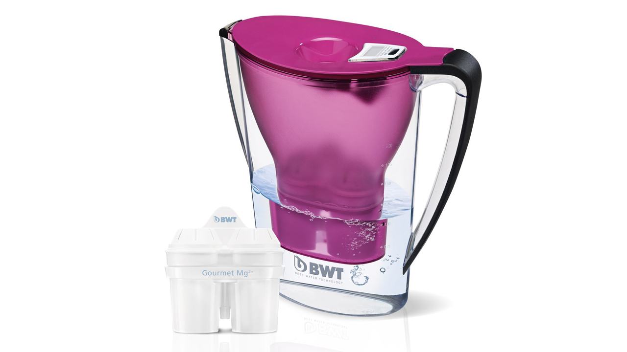 Best Water Technology Mineral Water Jug on white background