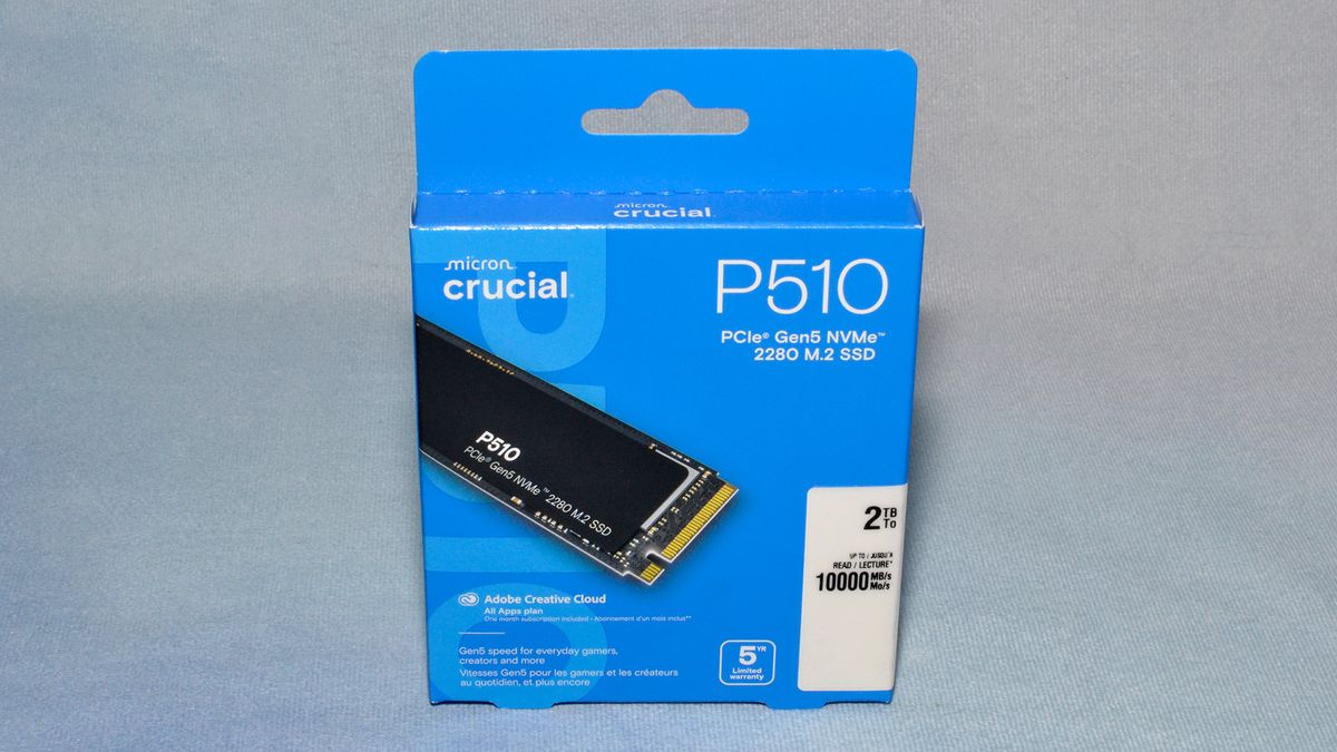 The Crucial P510 2TB SSD Review: A budget PCIe 5.0 SSD that's good