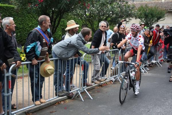 Jelle Vanendert (Omega Pharma-Lotto) is now king of the mountains.
