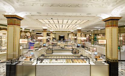 伦敦Harrods巧克力大厅，由David Collins工作室重新设计