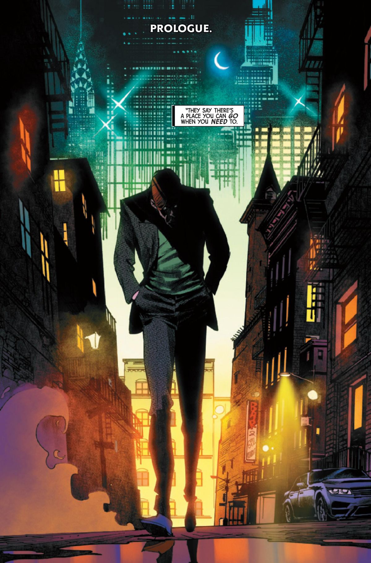 Moon Knight #25 interior art