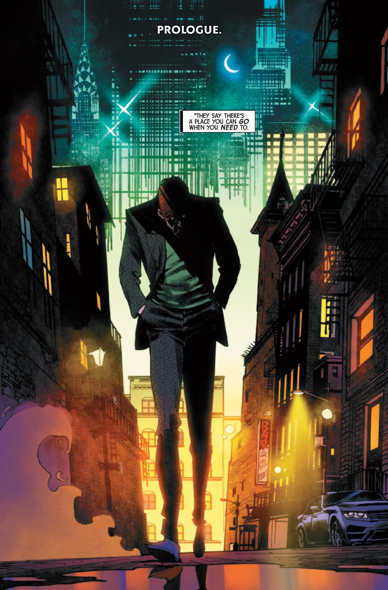 Moon Knight #25 interior art