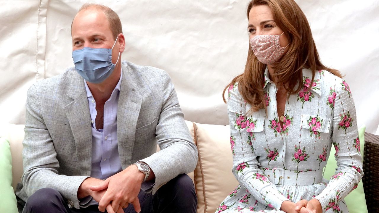 Prince William, Duke of Cambridge and Catherine, Duchess of Cambridge meet residents at the Shire Hall Care Home, where they spoke to some of the home&#039;s staff, residents and their family members on August 5, 2020 in Cardiff, Wales. In May, The Duke and Duchess joined staff and residents from Shire Hall via video call, and took their turn as guest bingo callers for a game in the home&#039;s cinema