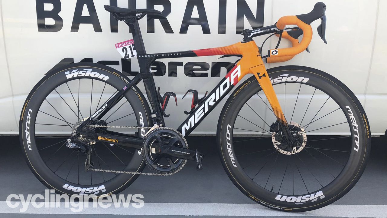Mark Cavendish's Merida Reacto