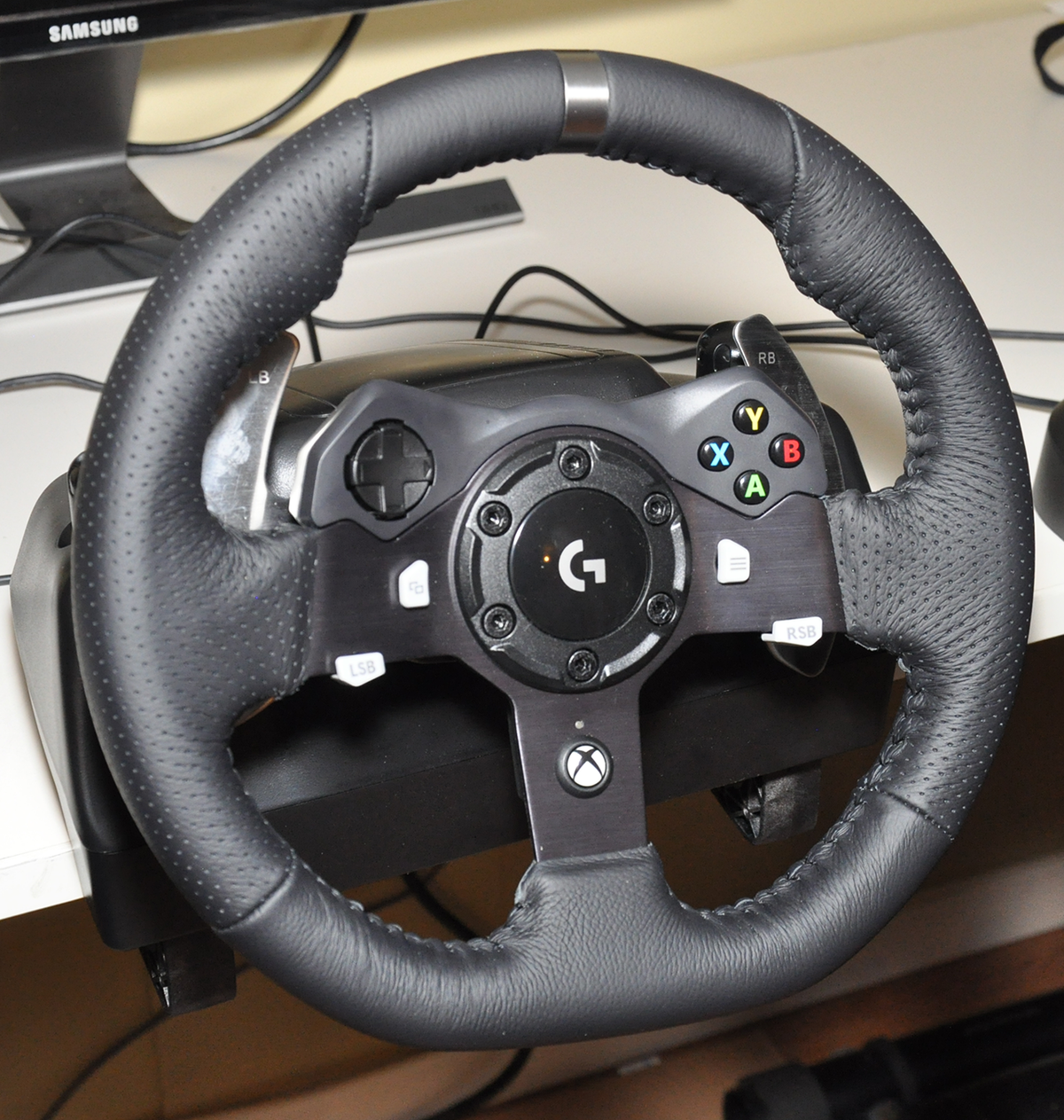 Logitech G920 im Test: Lenkrad für Xbox One & PC