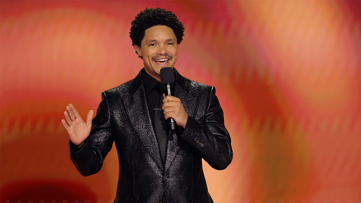 Trevor Noah speaks onstage during the 66th GRAMMY Awards at Crypto.com Arena on February 04, 2024 in Los Angeles, California