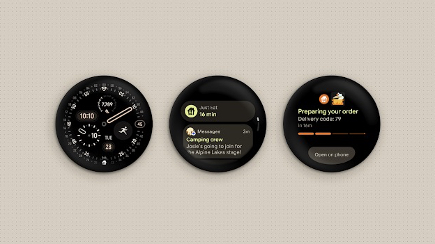 Live updates on Wear OS 7