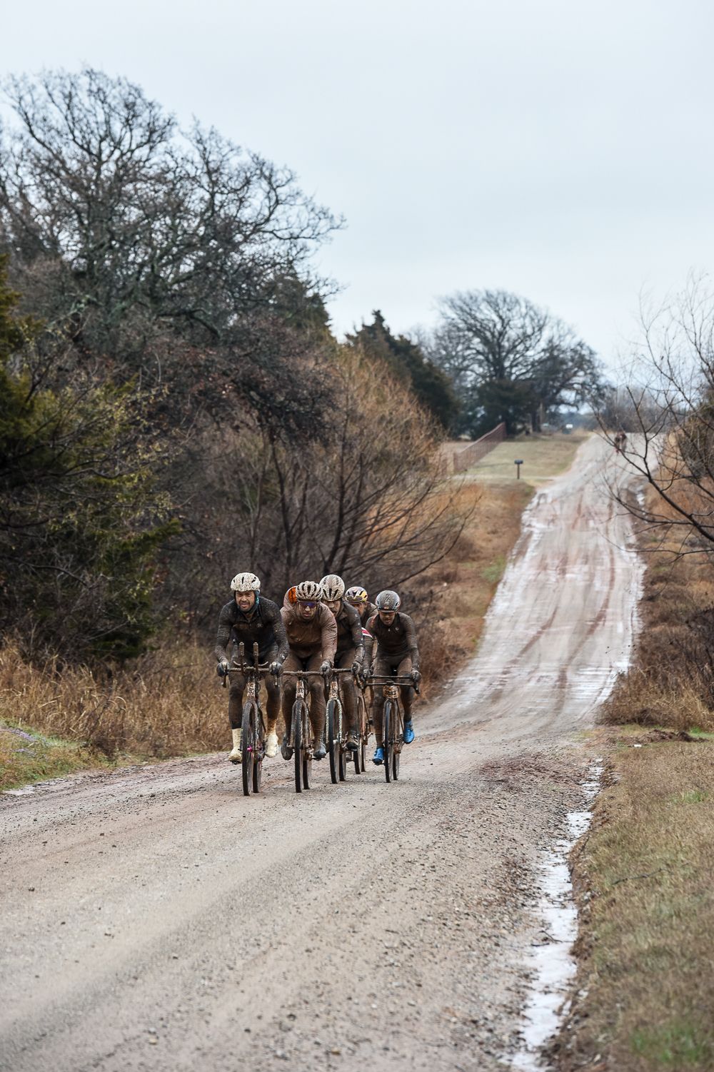 Riders on the course