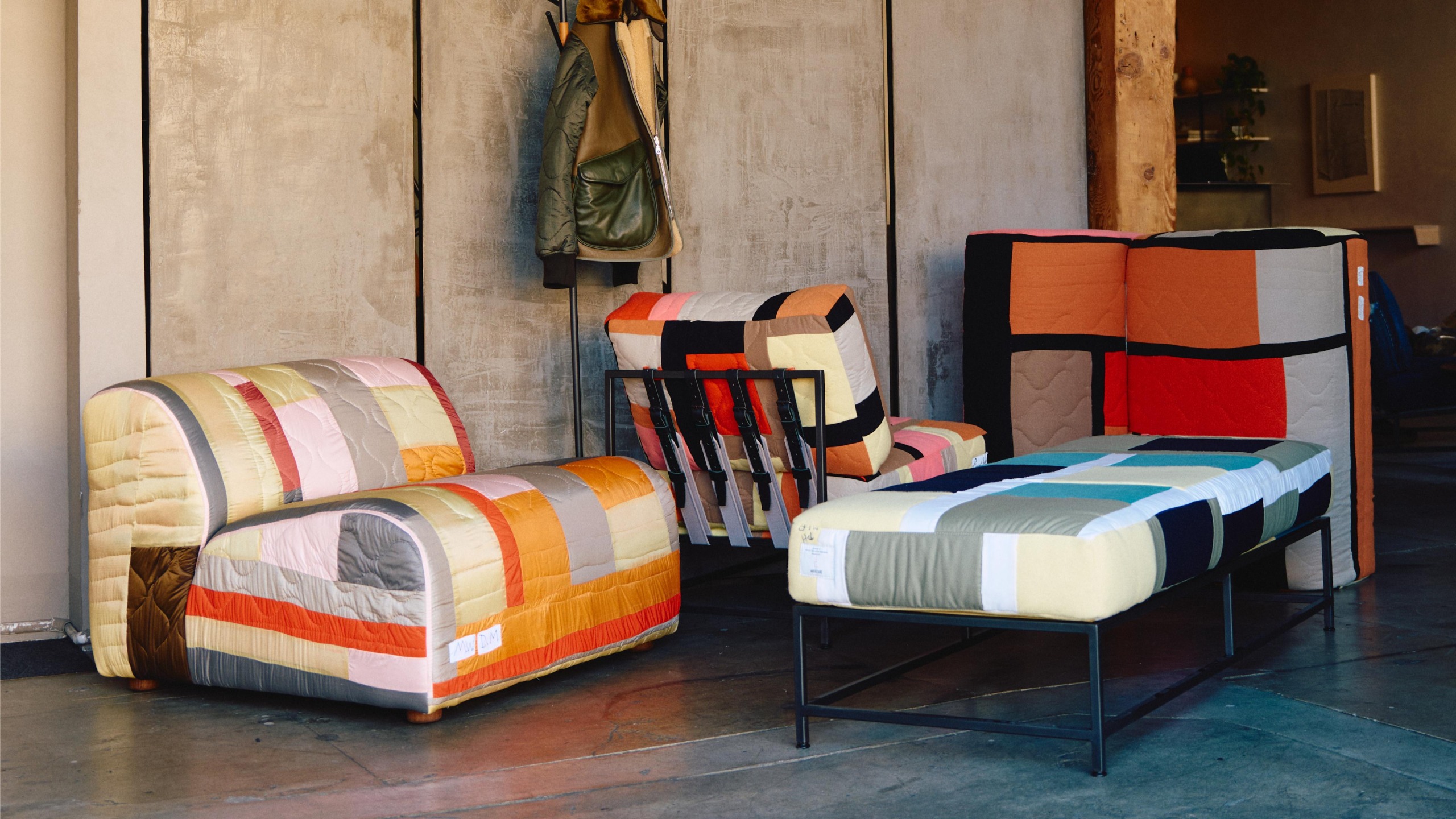 quilted chairs