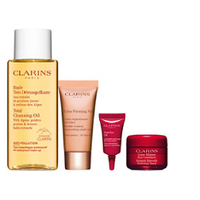 Clarins four Piece Gift set: $0 (with $50 Clarins purchase) | Ulta