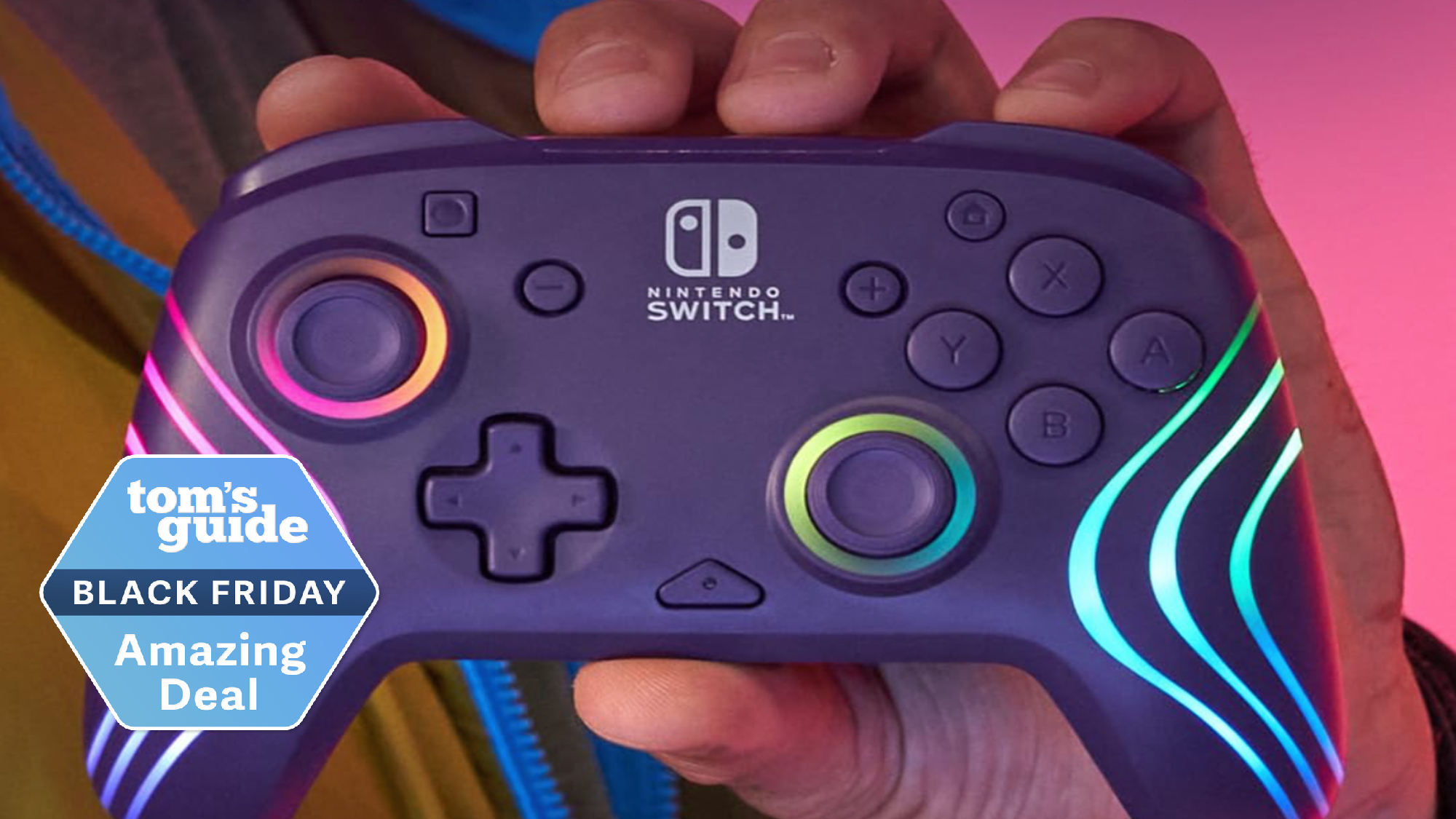 PDP Afterglow Switch 2 control with BF badge