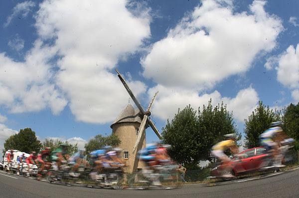 Not just for the Dutch the windmill is also a fixture in breezy Northern France.