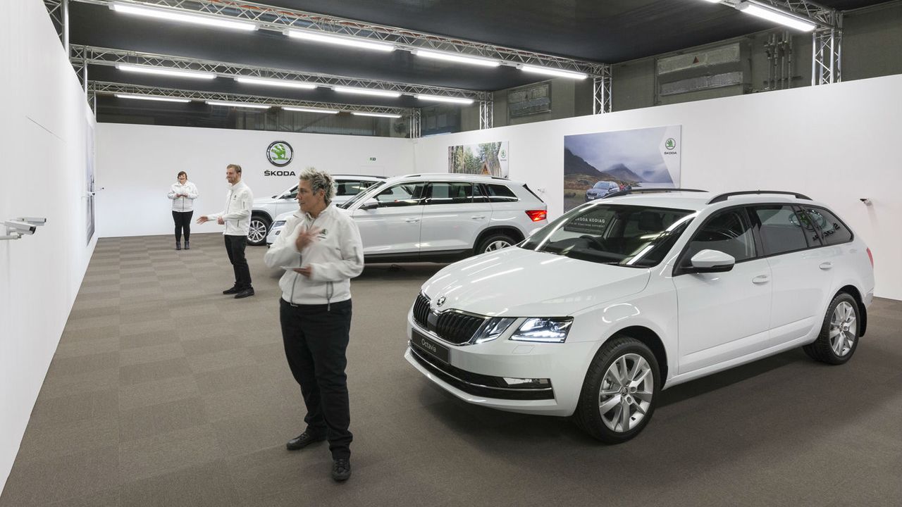 Skoda online showroom