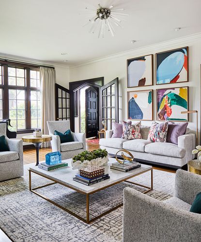 Tudor-style home in Oklahoma, designed by Mel Bean Interiors