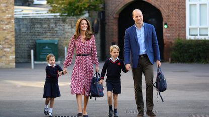 Princess Charlotte and Prince George of Cambridge