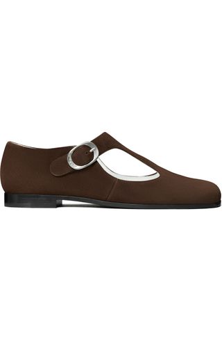 Violet T-Strap Flat