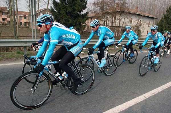 It was all for one at Team Milram today
