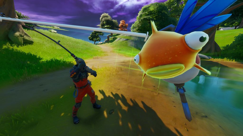 Fortnite's Mythic Goldfish is real and might be the deadliest weapon yet PC Gamer