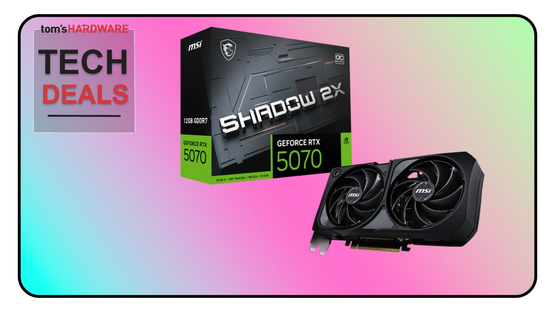 MSI RTX 5070 deal