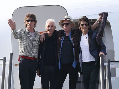 The Rolling Stones arrive in Cuba on Thursday