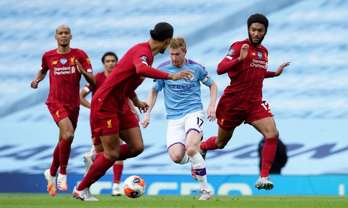 Manchester City v Liverpool – Premier League – Etihad Stadium