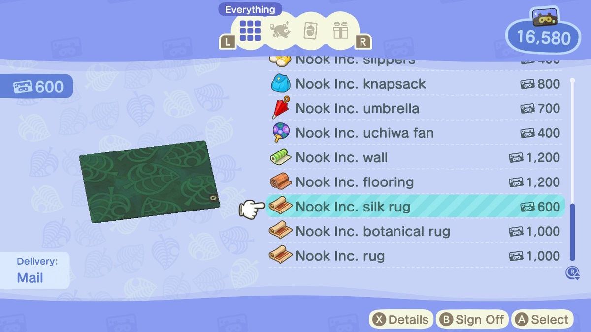 Animal Crossing New Horizons How to get the Nook Inc. Silk Rug iMore