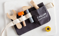 Personalised Children's Wooden Tool Belt Toy - £48 | Not On The High Street&nbsp;