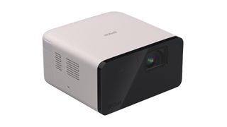 Epson EF-21 portable projector on white background