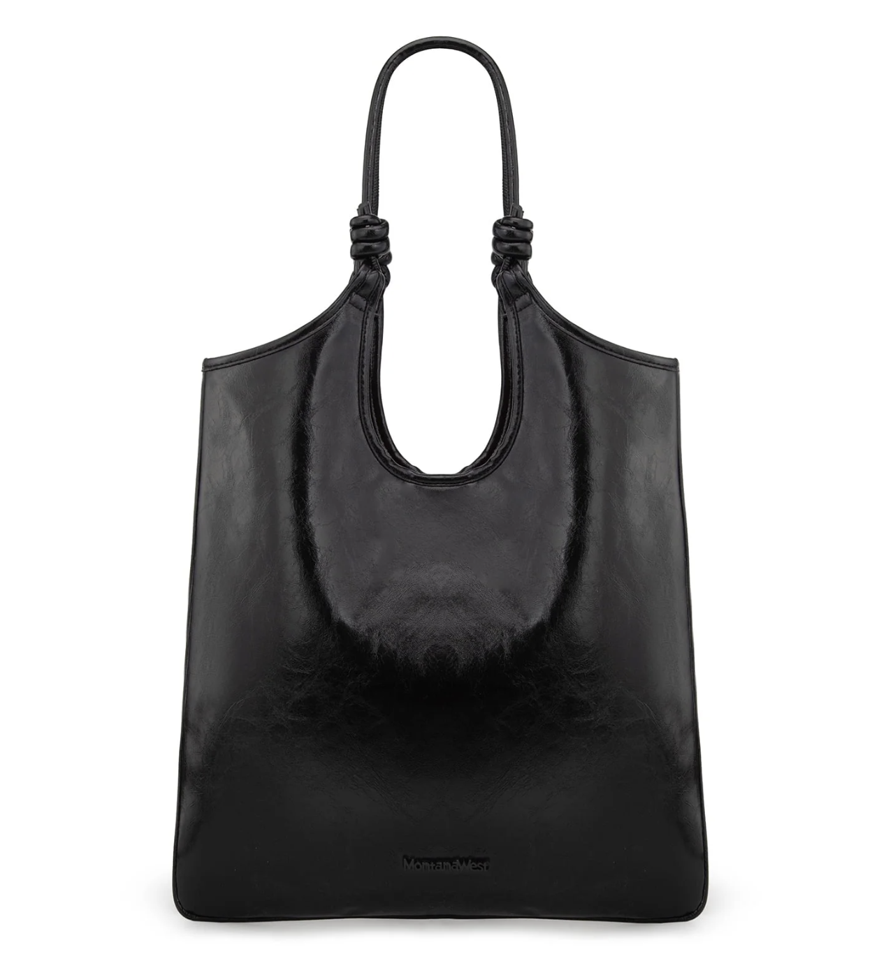 Montana West, Montana West Hobo Bags for Women Soft Shoulder Purses and Handbags With Knotted Handles, Black