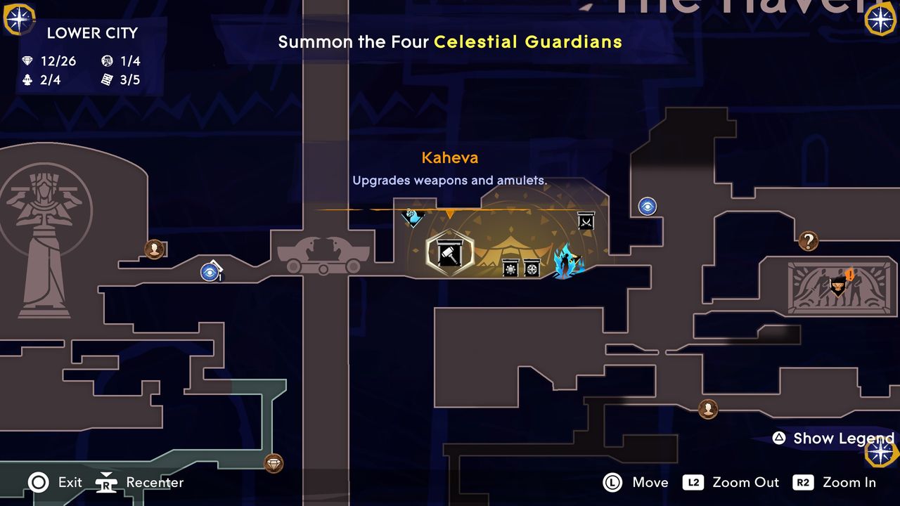 Prince of Persia: The Lost Crown sidequests - Ancient Power Unearthed location