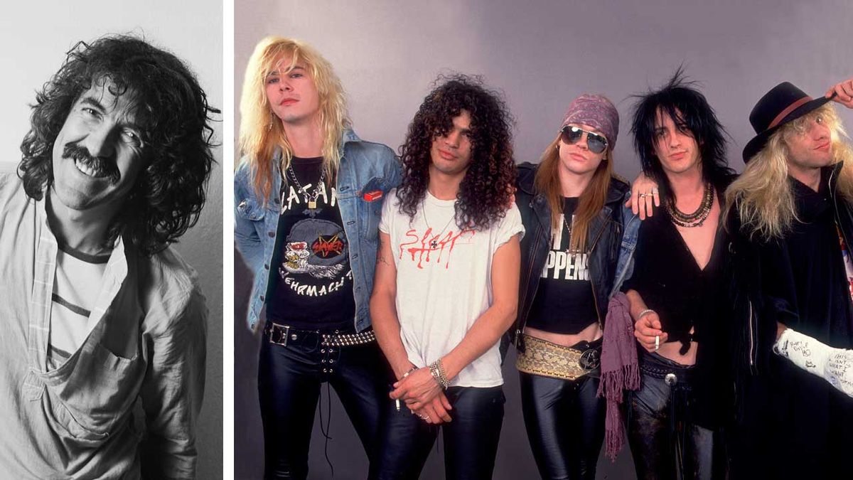 Manny Charlton and Guns N&#039; Roses (composite photo)