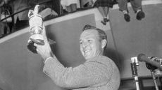 Arnold Palmer after winning The Open 