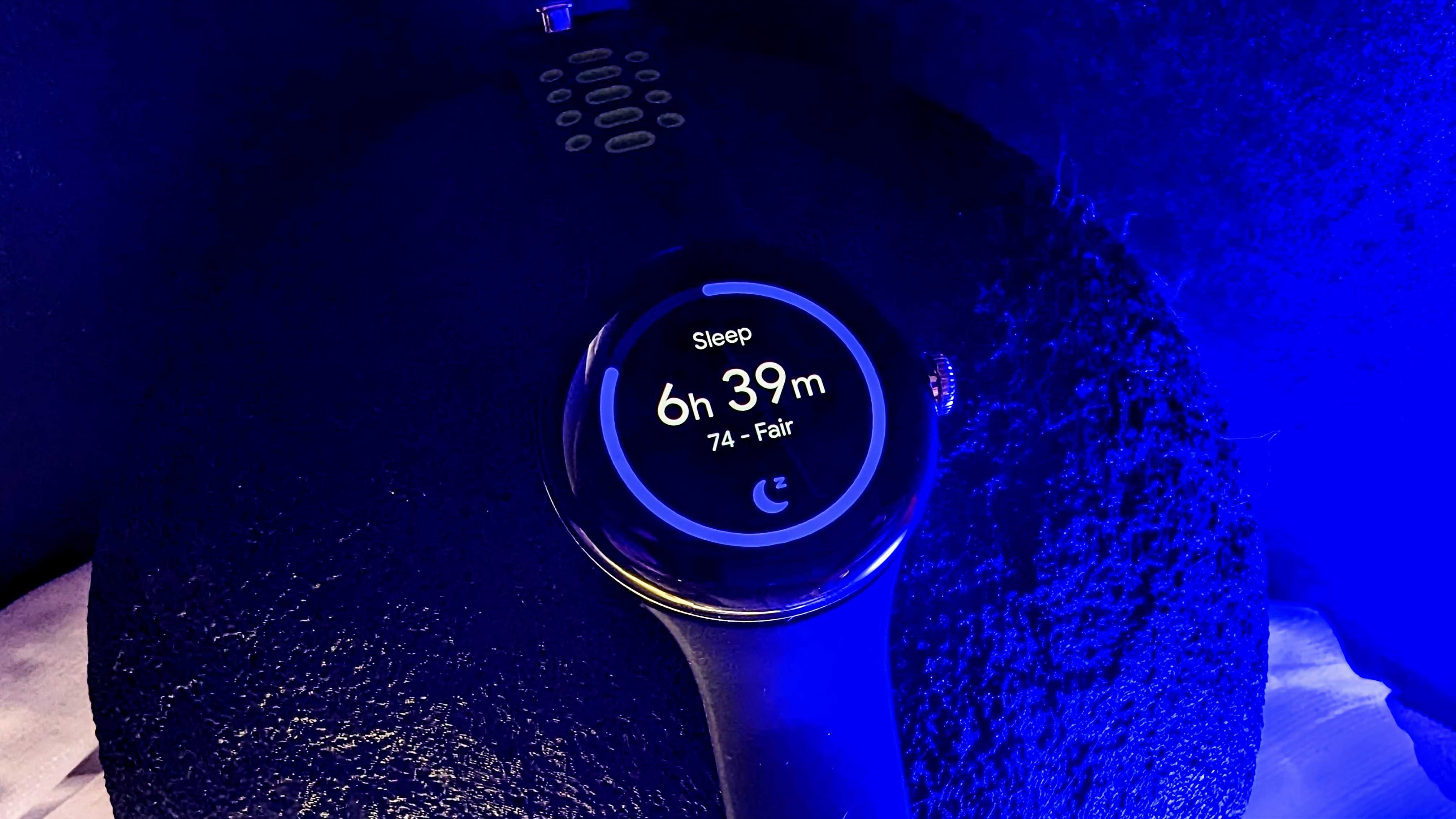 Fitbit Sleep Tracking Tile on Pixel Watch