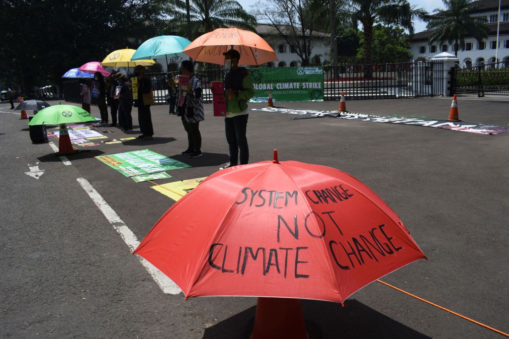 Climate protest