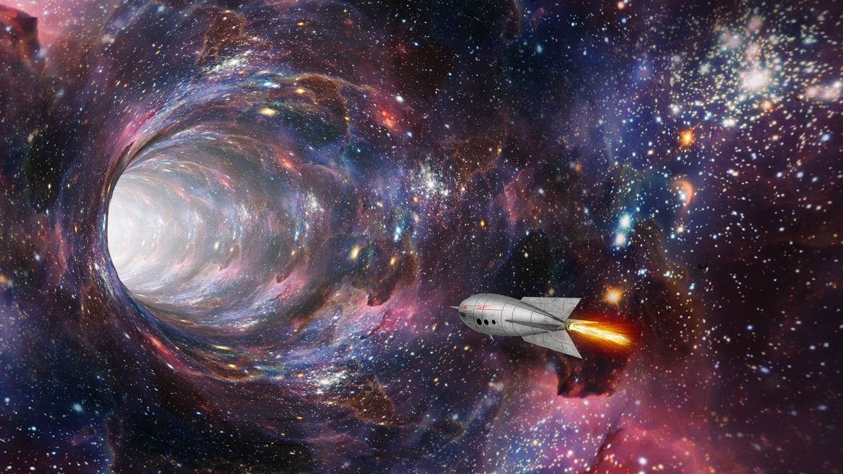 can you time travel through a wormhole