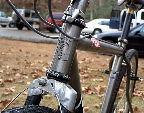 Seamless 3/2.5 double-butted titanium