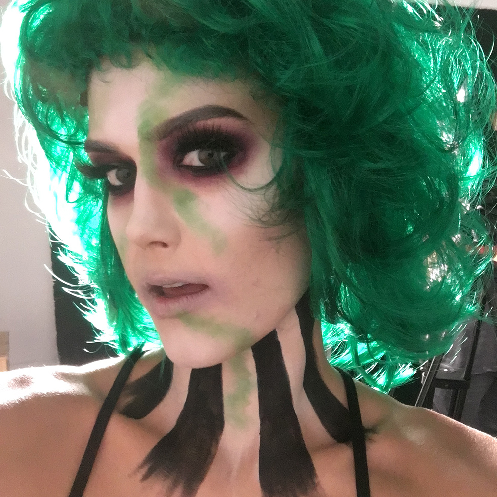 beetlejuice costume makeup