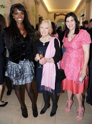 Mary Berry with Lorraine Pascal and Kirstie Allsopp