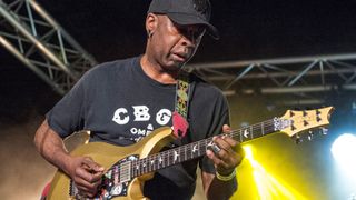 Vernon Reid of Living Colour performs on stage at The Mill on July 17, 2019 in Birmingham, England.