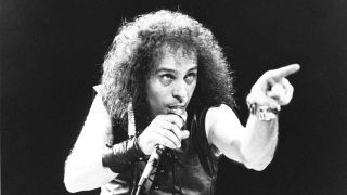 Ronnie James Dio onstage